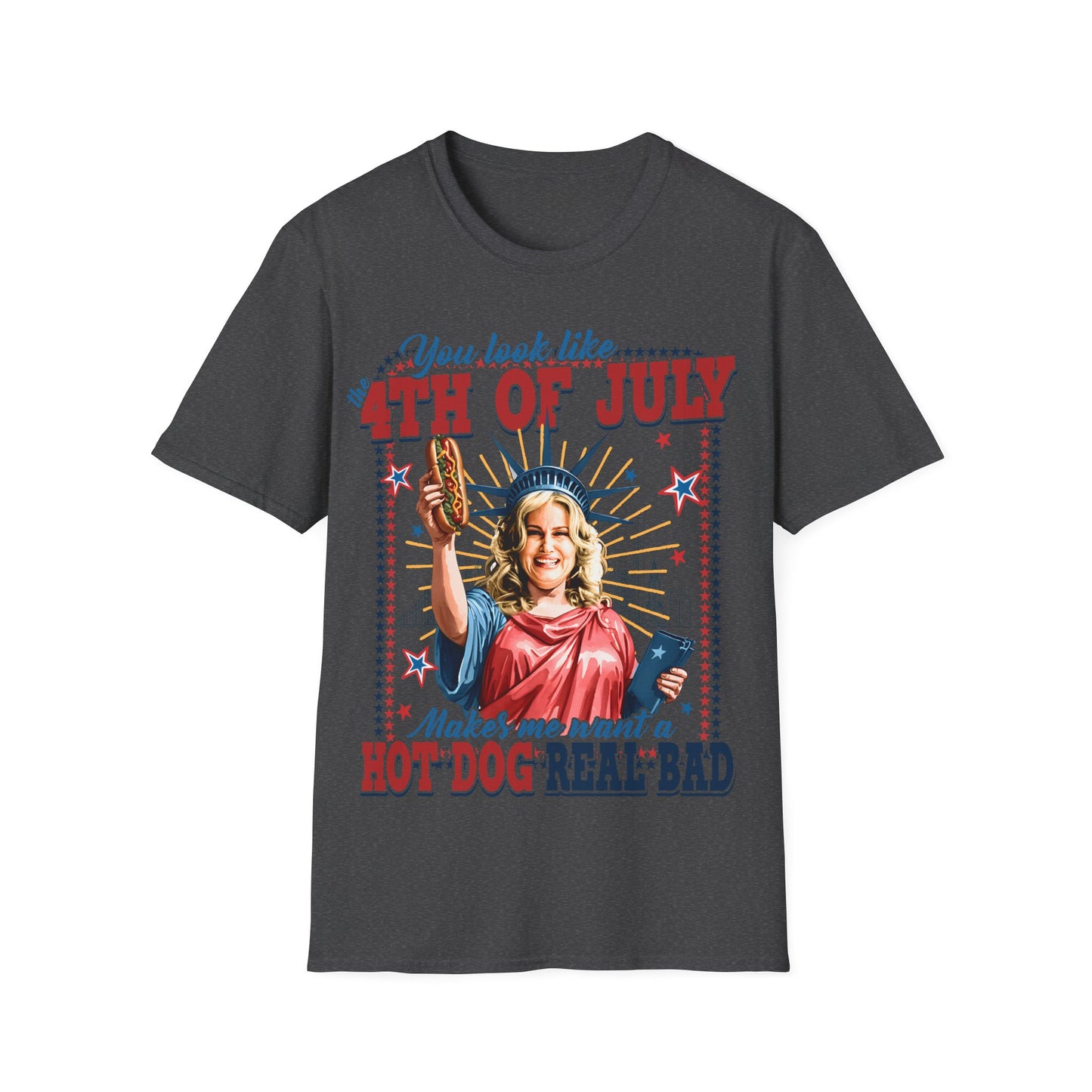 4th of July Hot Dog T-Shirt