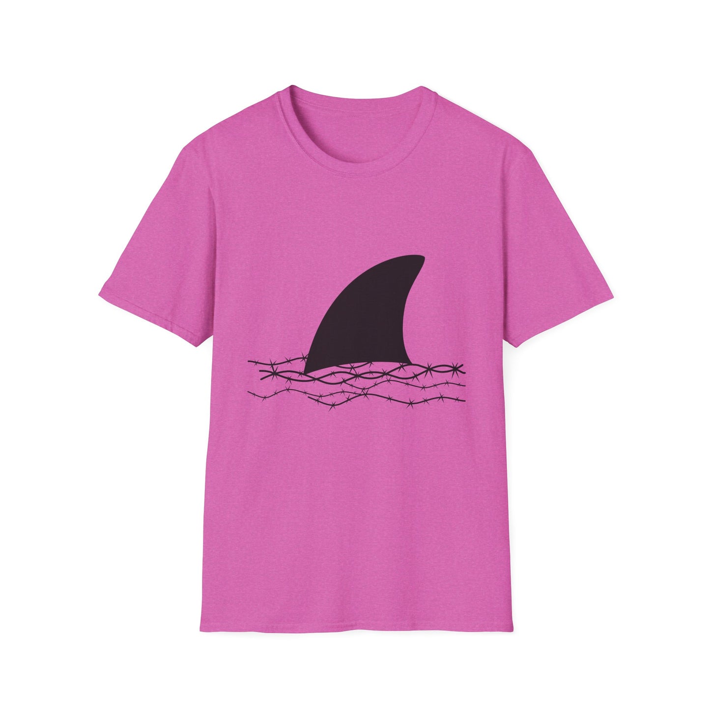 Shark Fin Graphic T-Shirt
